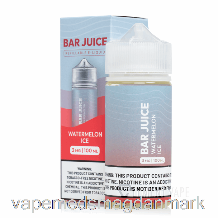 Vape Juice Vandmelon Er - Bar Juice - 100ml 0mg